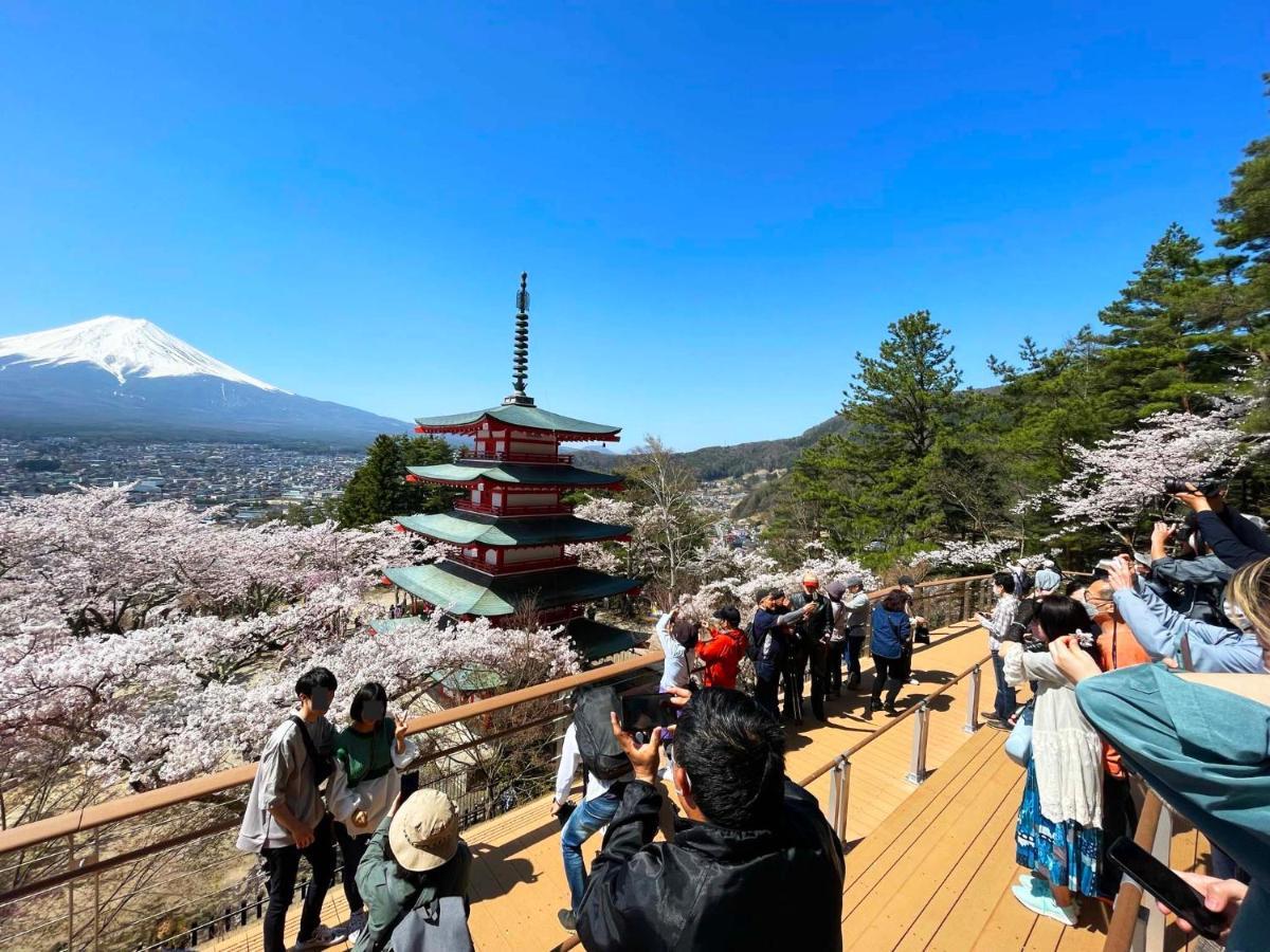 富士山金魚 Fujisan Kingyo Villa Fudzsikavagucsiko Kültér fotó